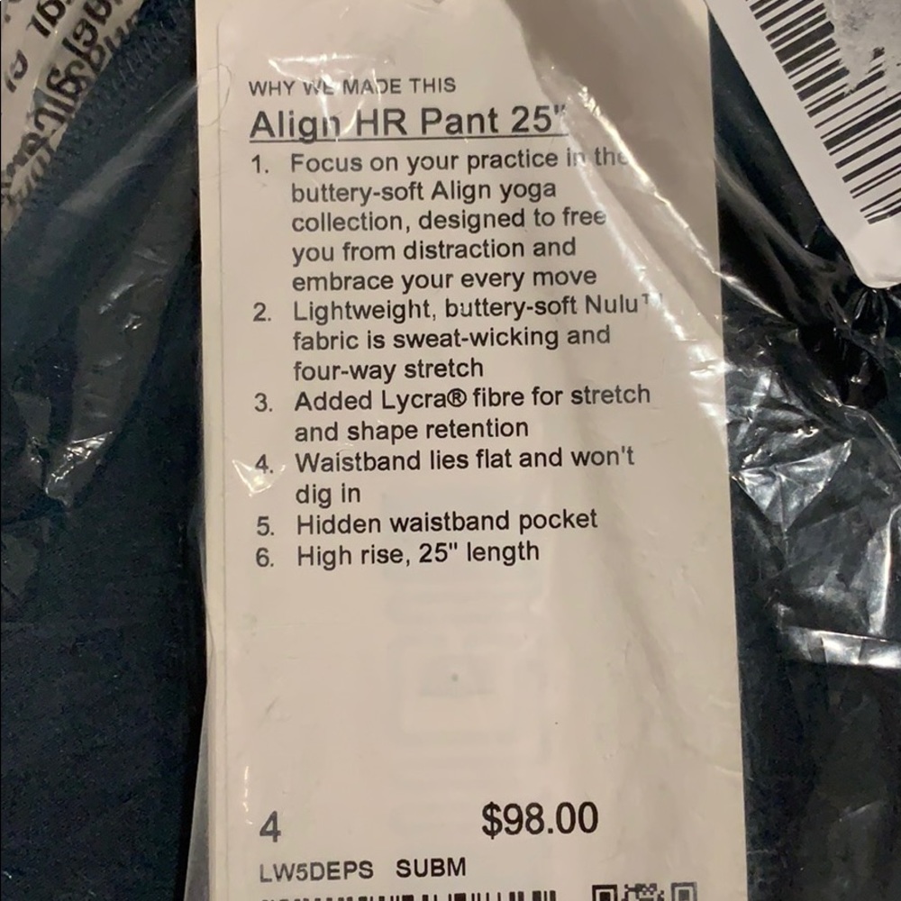 LULULEMON TAG